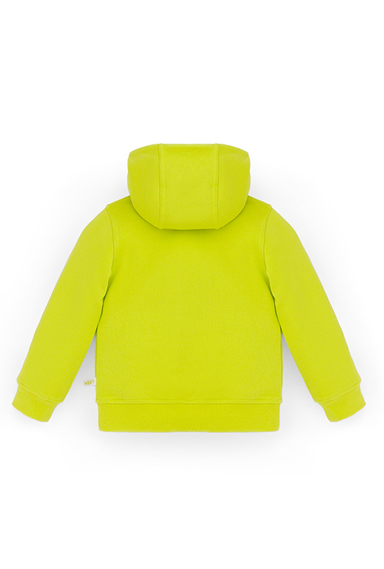 Ses Çıkaran LIME Fermuarlı Kapüşonlu SWEATSHIRT
