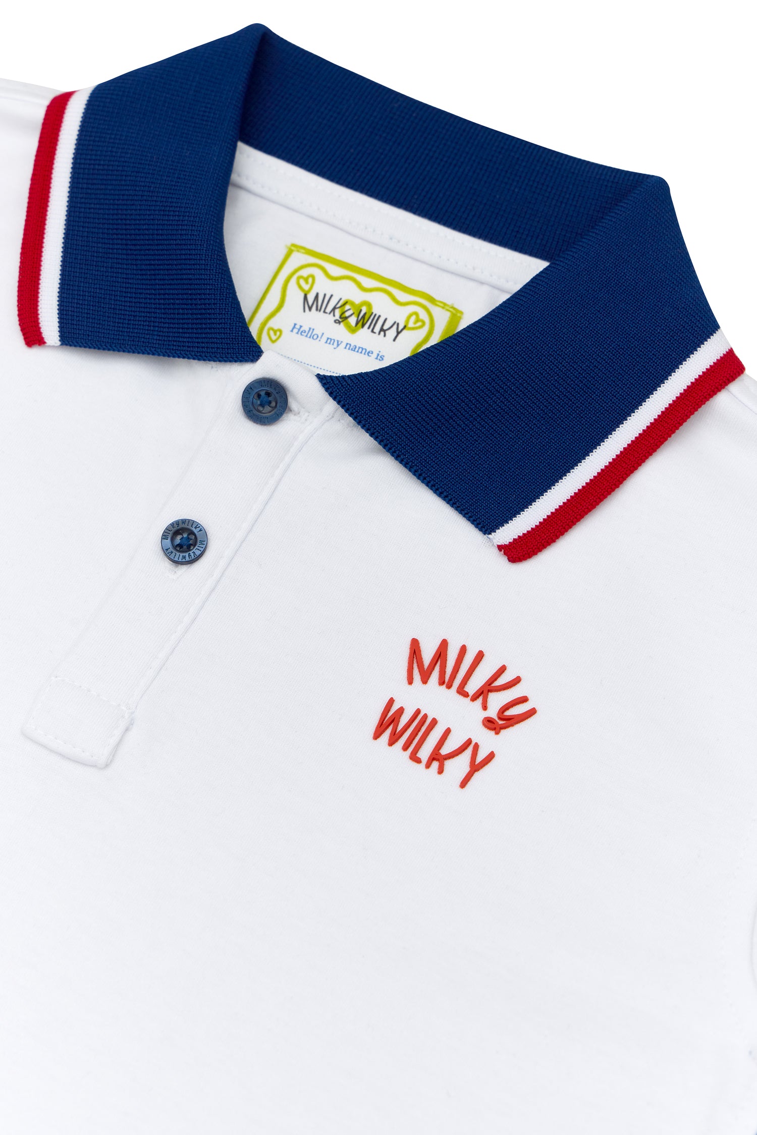 Polo yaka kenar biyeli t-shirt