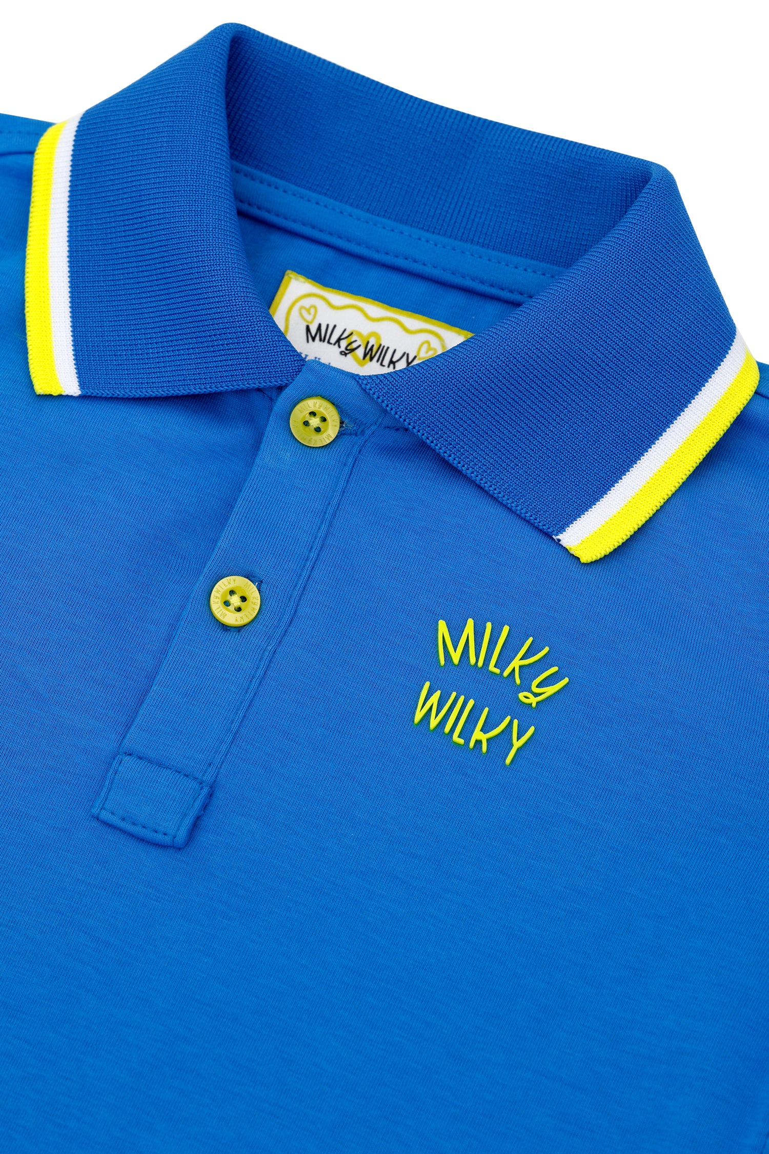 Polo yaka kenar biyeli t-shirt