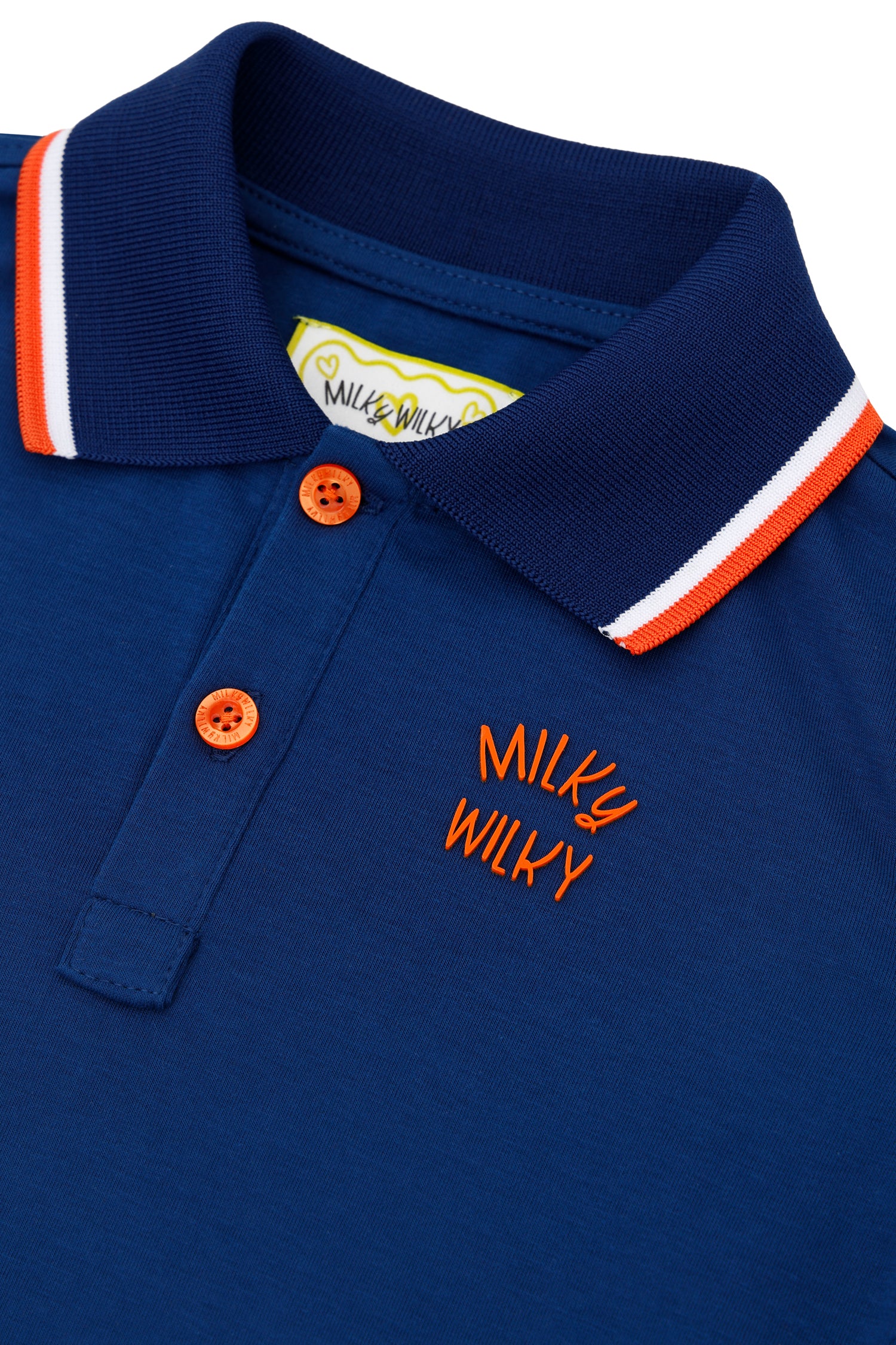 Polo yaka kenar biyeli t-shirt