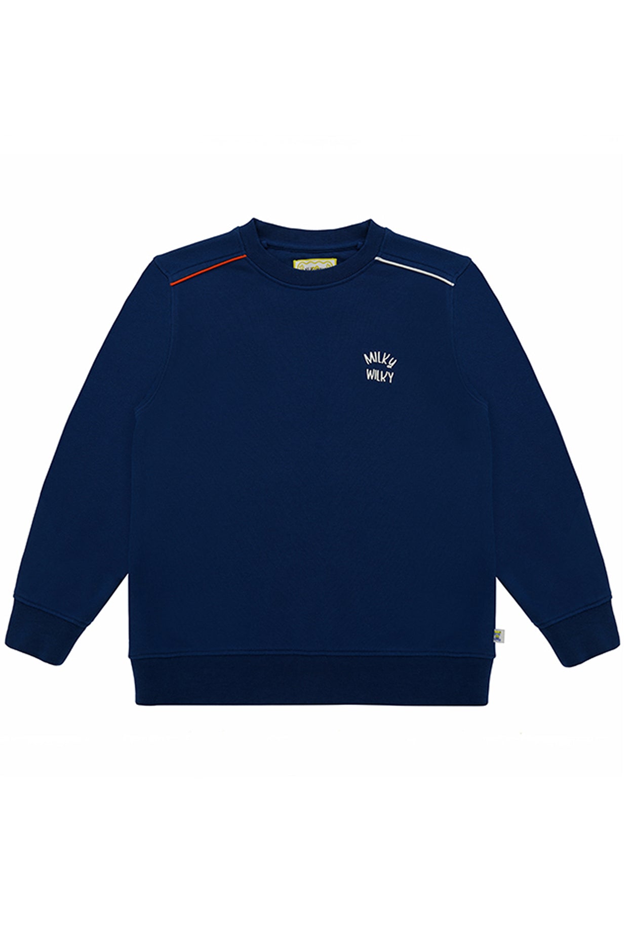 Erkek Çocuk Lacivert Bisiklet Yaka SWEATSHIRT