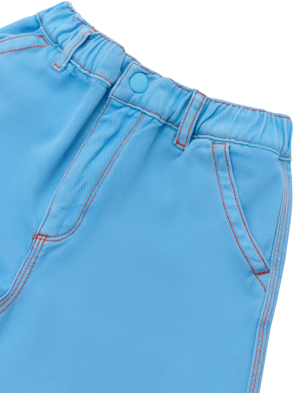 Kontrast Dikişli Tencel Jean
