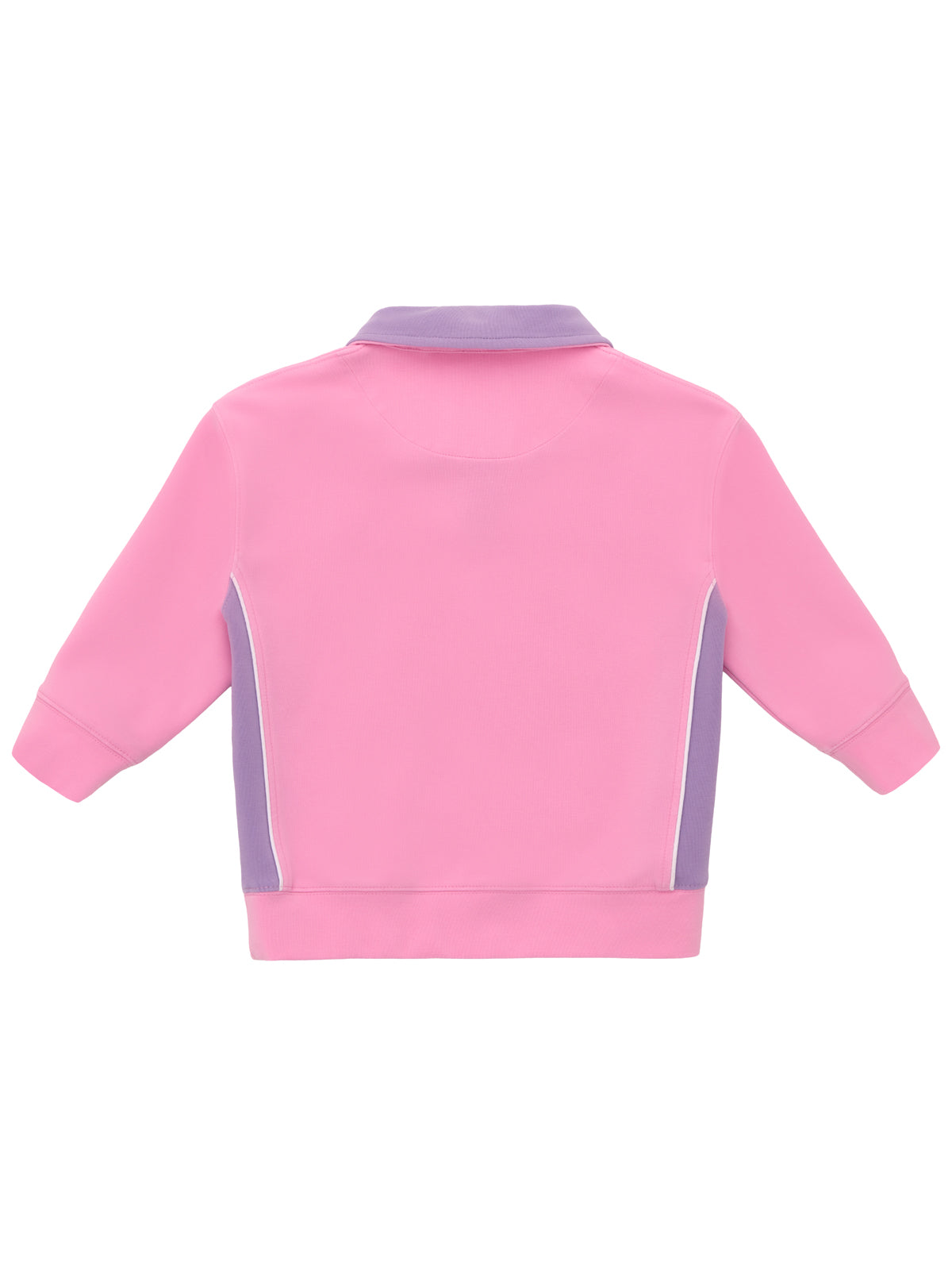Dik Yaka Yarım Fermuarlı Sweatshirt