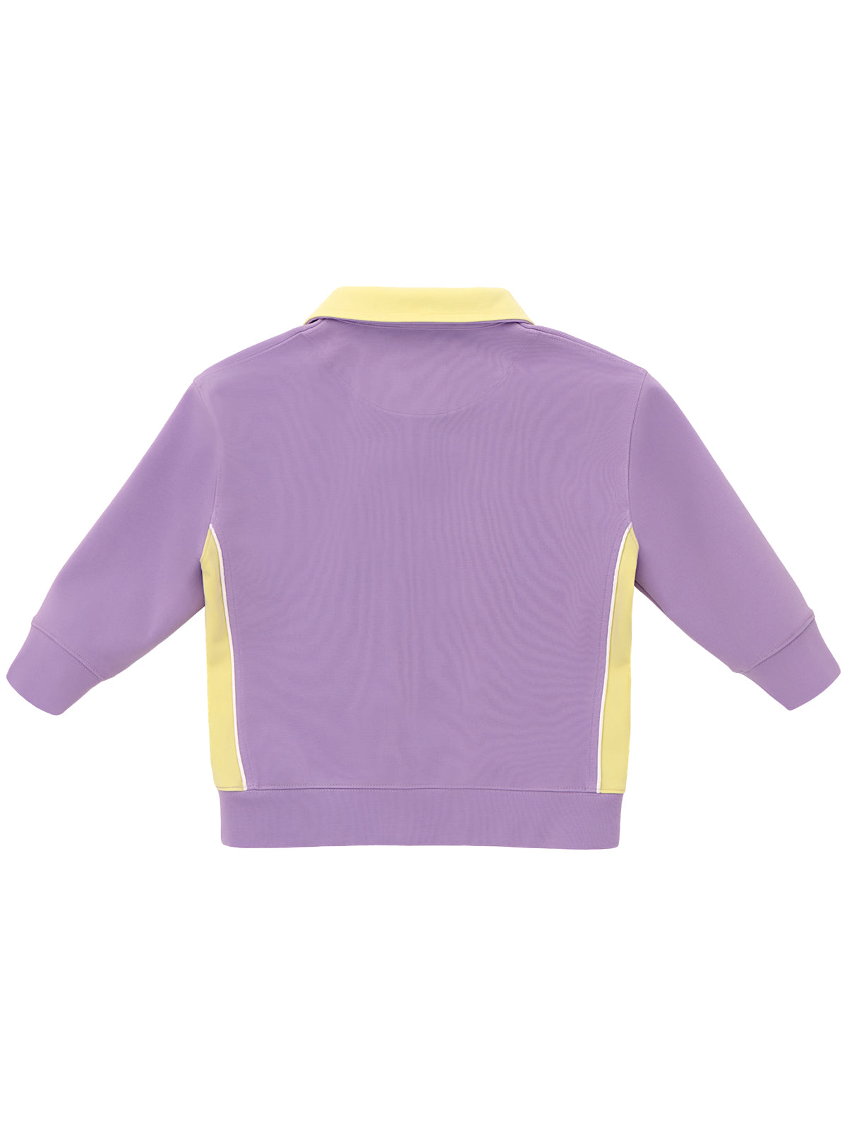 Dik Yaka Yarım Fermuarlı Sweatshirt