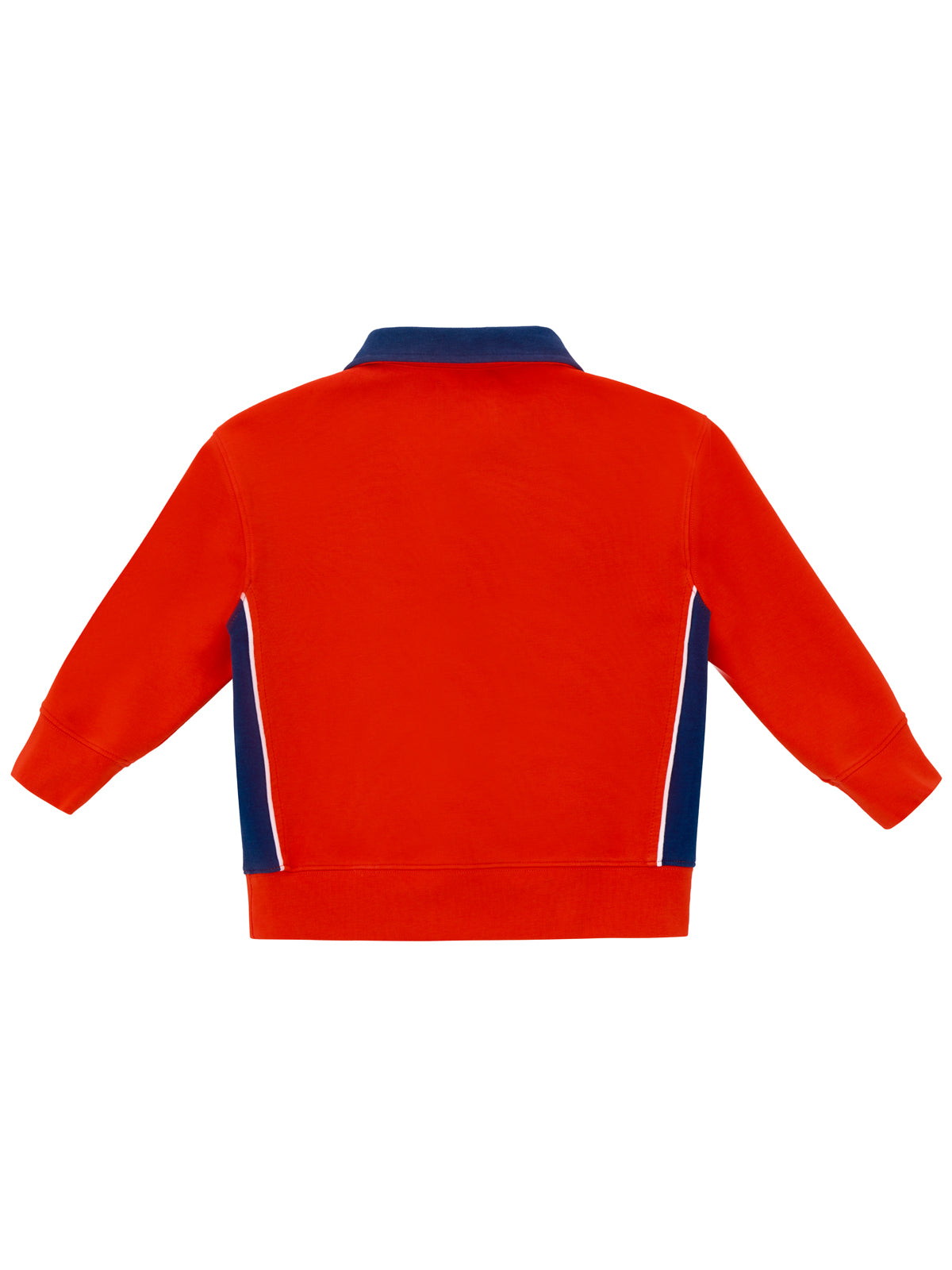 Dik Yaka Yarım Fermuarlı Sweatshirt