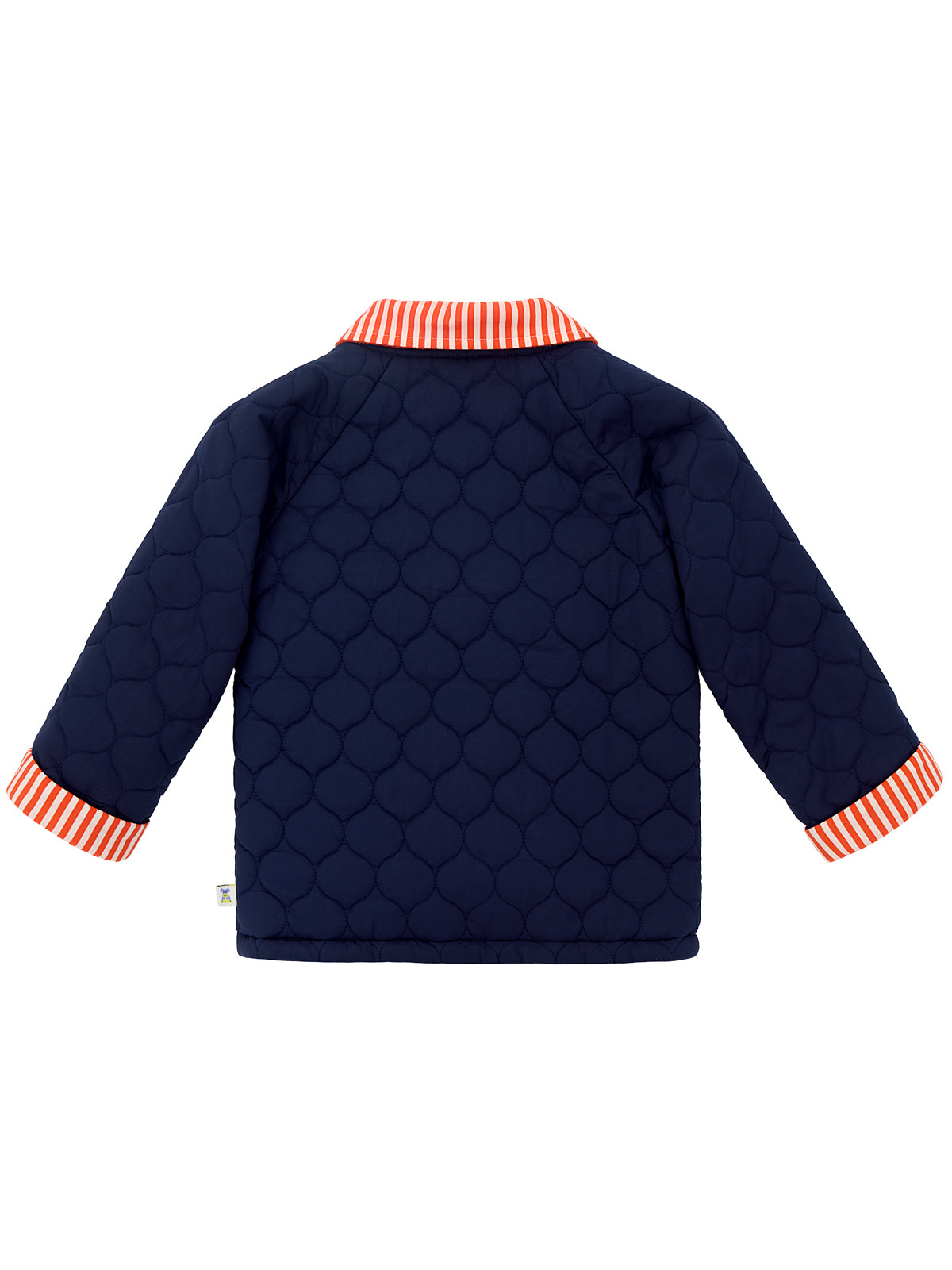 Polo Yakalı Fermuarlı Kapitone Mont
